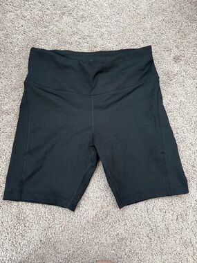 Nike Black High-Waist Bike Shorts